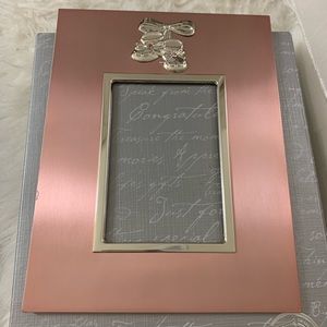 Things Remembered baby girl picture frame insert